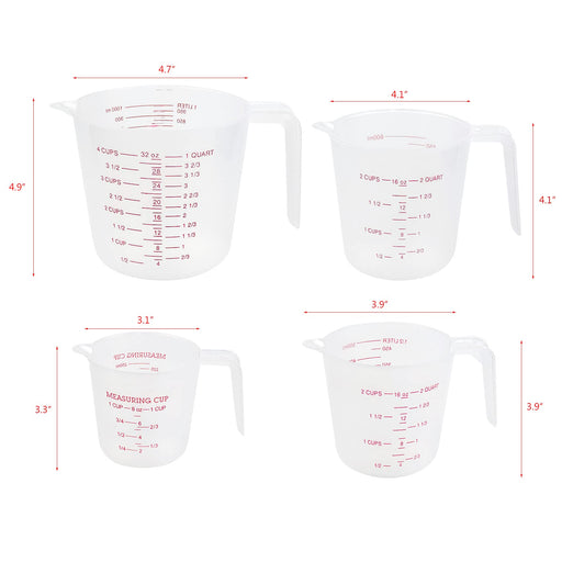 16 Oz Flexible Measuring Cup, 1 Heat-Resistant Rubber Measuring Cup - —  CHIMIYA