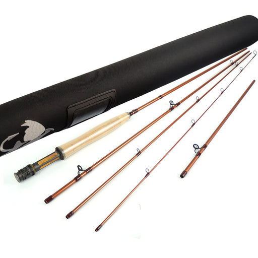 Aventik Fly Fishing Rod 9ft 4 Piece Fly Rod with Carrying Case for