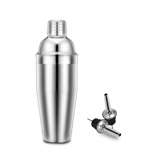 24Oz Vacuum Insulated Hybrid Cocktail Shaker - Premium 18/8 Stainless Steel  - Ma