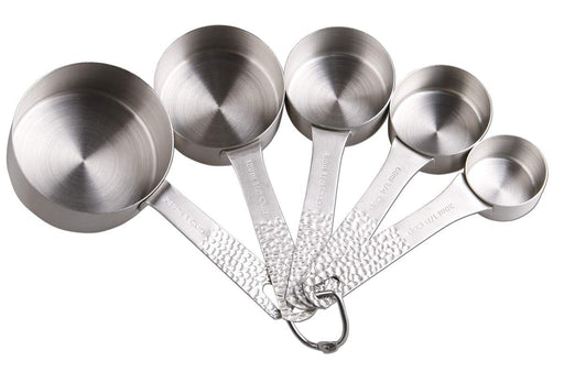 13 PC Measuring Cups Set and Measuring Spoon Set / Gunmetal Stainless —  CHIMIYA