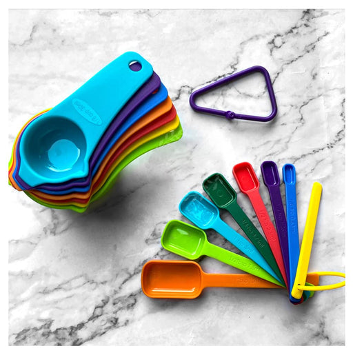 AKStore Measuring Cups Spoon Sets Colorful Fashion Set (Colorful-10 Se —  CHIMIYA