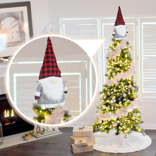 Christmas Elf Tree Topper Red Hat – momhomedecor