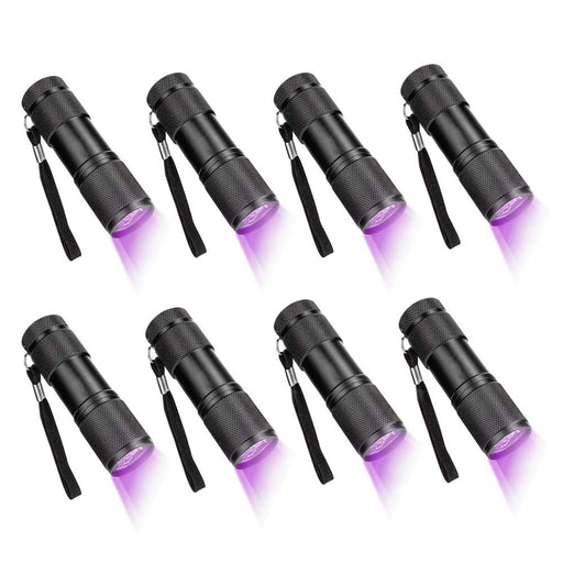 Black Light ,Flashlight, LED UV Torch 2 in 1 Blacklight with 500LM Hig —  CHIMIYA