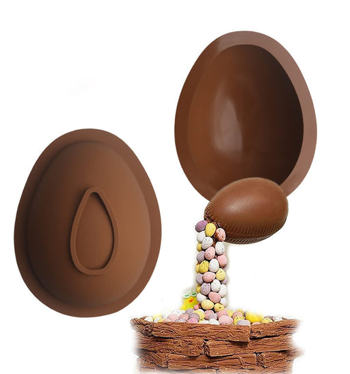 2-Pack Easter Egg and Bunny Mold - MoldFun Giant Easter Silicone