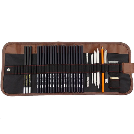 43 PCS Drawing Pencil Set and Sketching Pencils Kit with Portable Zipp —  CHIMIYA