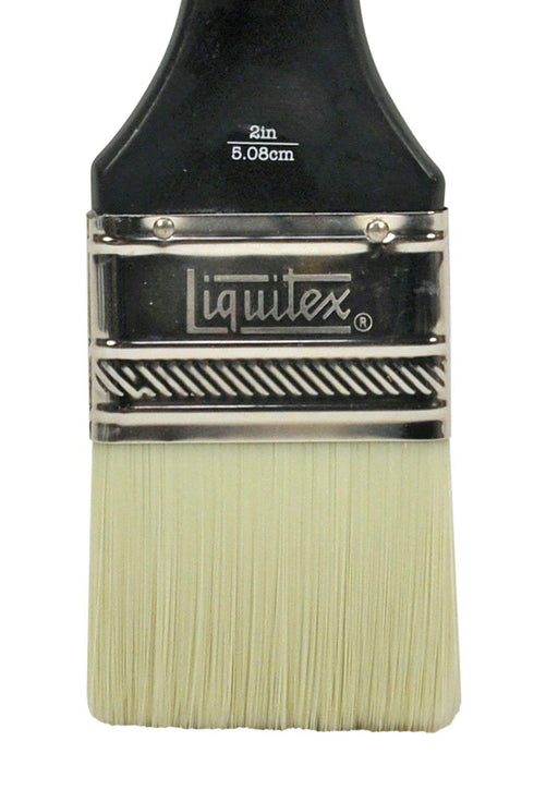 Liquitex Freestyle Large Scale Brush, Long Handle, Broad Flat/Varnish, 1 inch