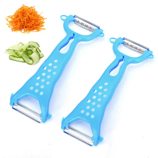 Cave Tools Vegetable Y Peeler Julienne Swivel Slicer with Potato Eye Remover for Peeling Fruits and Vegetables - Kitchen Gadgets Cave Tools