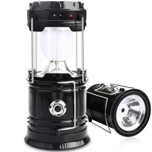GEMEK 2 Pack LED Camping Lantern, Survival Kit for Hurricane, Emergency,  Storm, Outages, Outdoor Portable Lantern