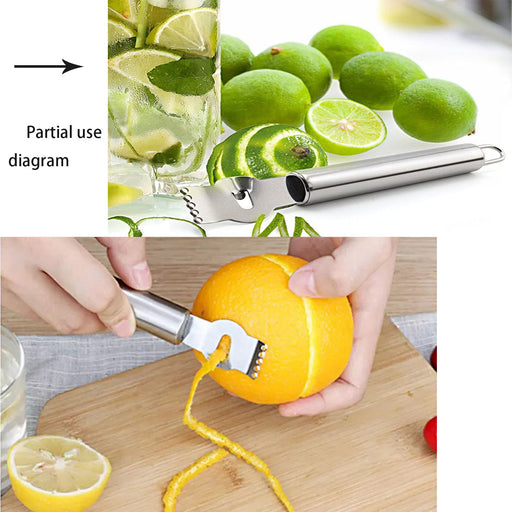 OKA 2 Pieces Orange Peelers Lemon Grater Zester Slicer Cutter Citrus P —  CHIMIYA