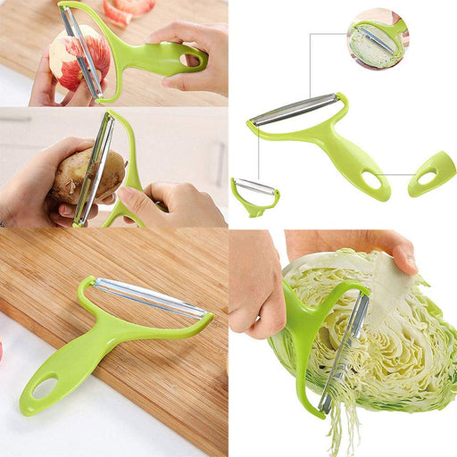 2 Pcs Cabbage Slicer Cabbage shredder Carrot Potato Cucumber Peelers M —  CHIMIYA