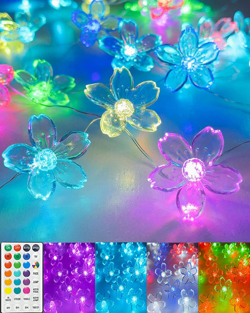 OTAVILEM Cherry Blossom Tree Lamp for Cute Room Decor Fairy Light Spir —  CHIMIYA