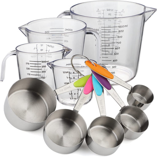 BERYLER®3/4 Cup (180 ml | 180 cc | 6 oz) Measuring Cup, Stainless Steel  Measuring Cups, Metal Measuring Cup, Kitchen Gadgets for Cooking