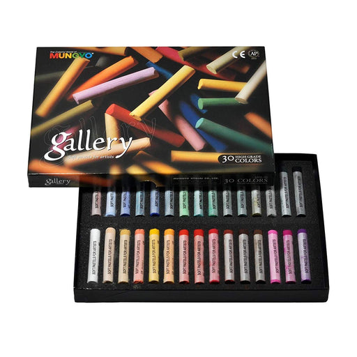 Mungyo Gallery Soft Oil Pastels Set of 72 - Assorted Colors (Professional Mopv-72), Black