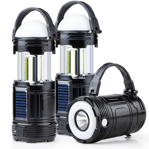 CAMMILE LED Camping Lantern Rechargeable, Battery Powered Lights