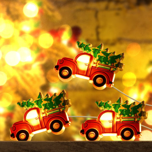 Impress Life Christmas Tree Farmhouse Truck String Lights Decoration, —  CHIMIYA