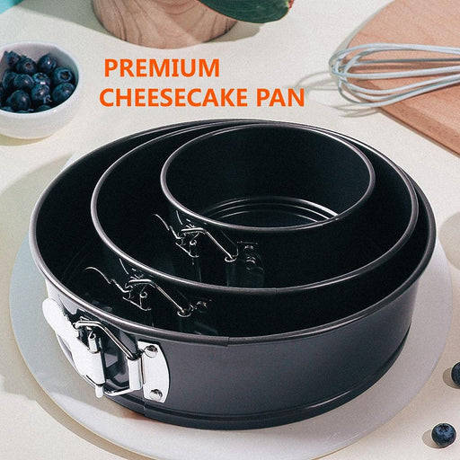 Hikolvol 103Pcs Springform Pans Set, Nonstick Leakproof Round Cake Pans  Sets Include 6/8/10 Inch Cheesecake Pan with Removable Bottom and Cake