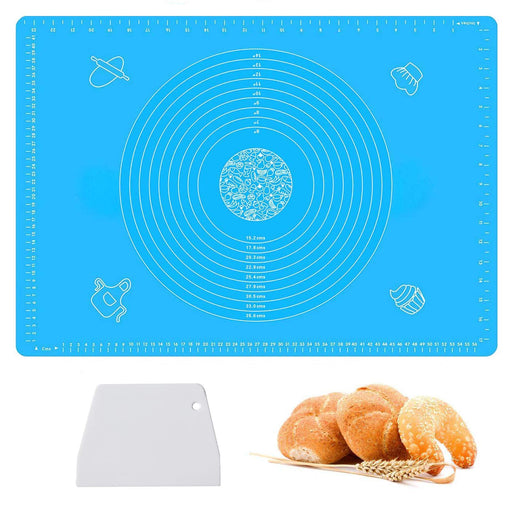 Eapele Silicone Mat 36x24x008 Inches for Kitchen Counter Crafts Table Top Surface Protector, Flexible Food-grade Sheet Perfect for Dough Fondant