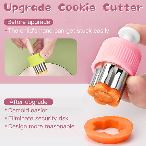 FUNUTTERS Sandwich Cutters for Kids with Cute Food Picks, 20 pc. Set, —  CHIMIYA