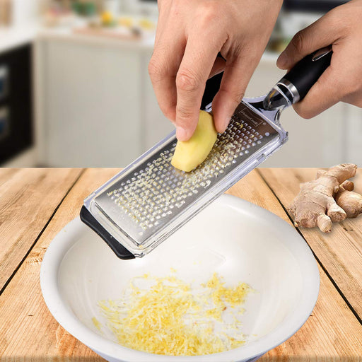  Moha Rotating Ginger Grater, 4-Inch, Black: Home & Kitchen