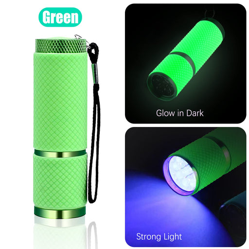 Rayovac Mini LED Flashlight with Glow in the Dark Rubber Grip