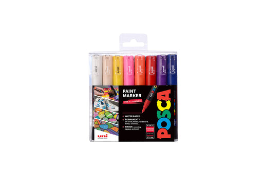 15 Posca Paint Markers, 5M Medium Posca Markers Set with Reversible Tips of  Acrylic Paint Pens | Posca Pens for Art Supplies, Fabric Paint, Fabric