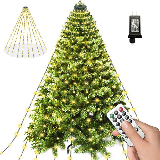 Smart Christmas Cone Tree LED Light, 6Ft 265 LED Music Sync with