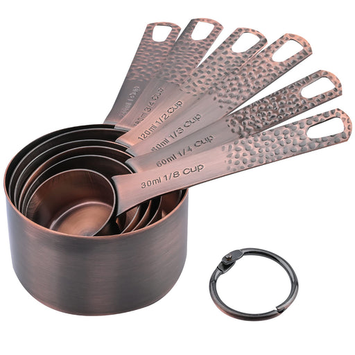 Copper-Plated Metal Measuring Cups – Shop Box Bar