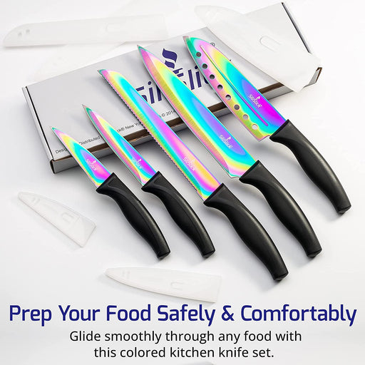 ZEF Stainless Steel Professional Kitchen Knife Chef Set Dishwasher