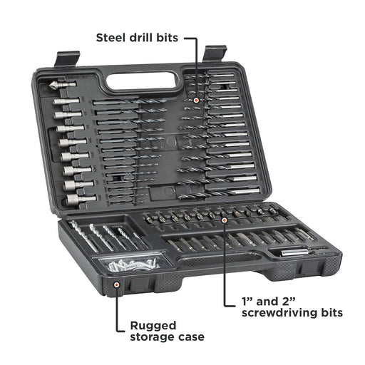 beyond by BLACK+DECKER Drill Bit Set, 14-Piece (BDA14BODDAEV)