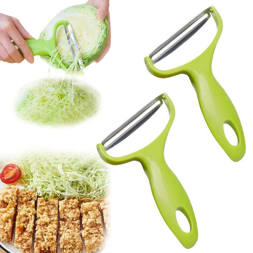 LHS Cabbage Peeler for Kitchen, Wide Mouth Vegetable Peeler