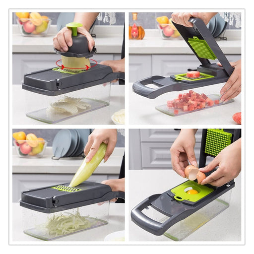 MAIPOR Vegetable Chopper - Multifunctional 15 in 1 pro