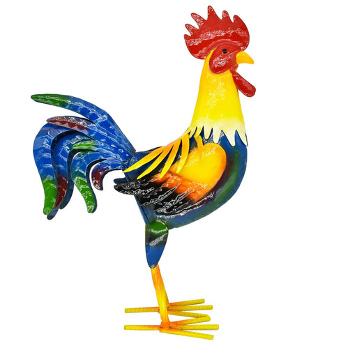 Shorayn Metal Rooster Decor Garden Statue Outdoor Chicken Sculpture Yard  Art Kitchen Decor : : Garden & Outdoors