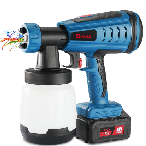 SILVEL Cordless Paint Sprayer, 20V 150W Electric Paint Gun, Handheld H —  CHIMIYA