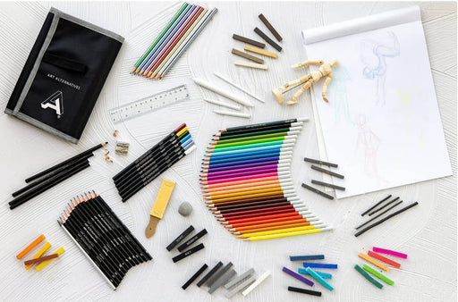 Tensine 146PCS Art Supplies Drawing Kit, Pencils for Sketching