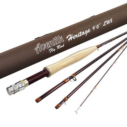 Aventik Stalker Fly Fishing Rod 4 Sections, 2/3 / 4WT, Fast Action IM1 —  CHIMIYA