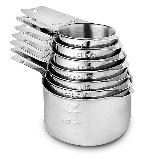 Measuring Cups Stainless Steel 4 Piece Stackable Set for Measurement D —  CHIMIYA