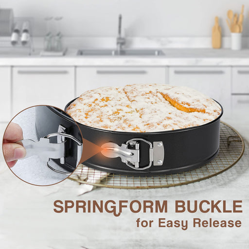 E-Gtong Springform Pan, Stainless Steel Springform Cake Pan, Leakproof —  CHIMIYA