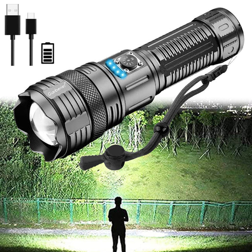 Sunworld HID Xenon 8700mAh Torch Flashlight SOS for Outdoor 85W