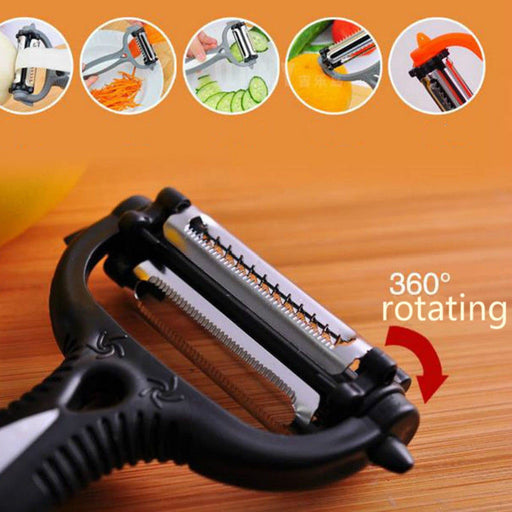 Electric Rotato Peeler with 13 Replacement Blades Kitchen Automatic  Rotating Peeling Tool for Fruit & Vegetable