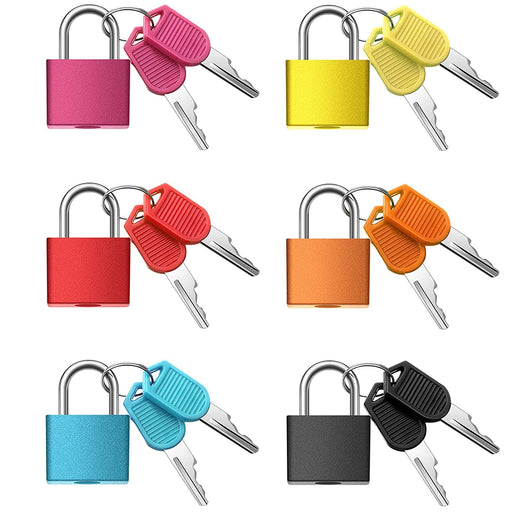 8 Pcs Suitcase Locks with Keys, Small Metal Luggage Padlocks with Keys —  CHIMIYA