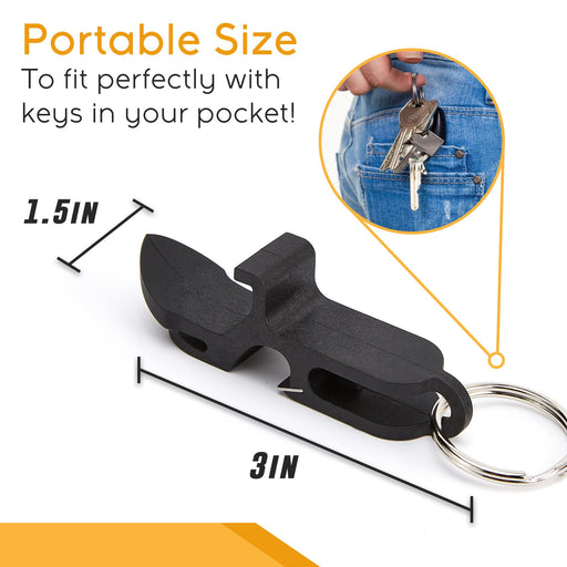 VOLETZ Full Send Shotgun Tool Bottle Opener Keychain -Aluminum Bottle —  CHIMIYA