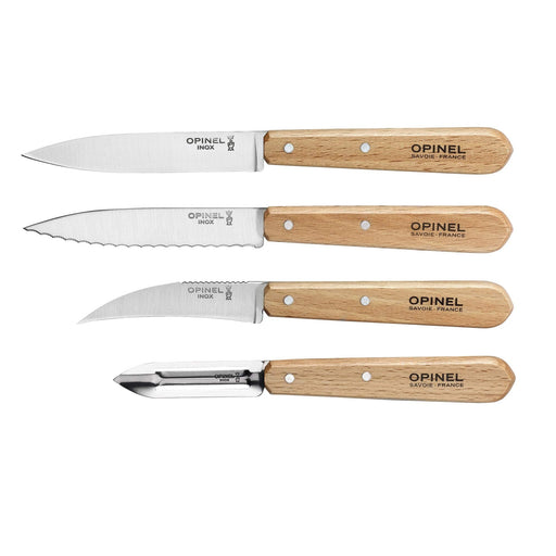 Opinel Les Essentials Small Kitchen 4 Piece Knife Set - Paring Knife, —  CHIMIYA