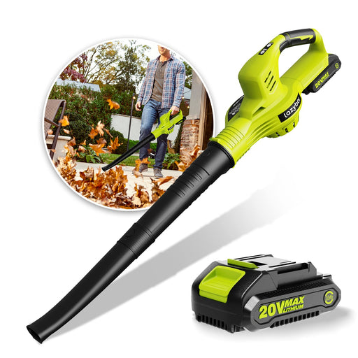 Adedad Cordless Leaf Blower with Two Batteries and Charger 150 MPH