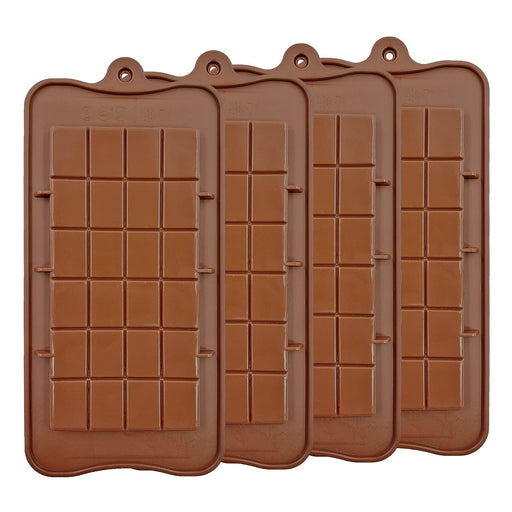 Fimary Chocolate Molds, Rectangle Chocolate Bar Sweet Molds Silicone  Bakeware