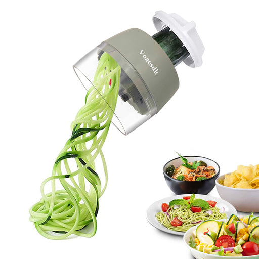 Kitexpert Vegetable Spiralizer With 4-in-1 Rotating Blades, Zucchini Noodle  Maker with Strong Suction Cup, Zoodles for Veggies Noodles and Potato