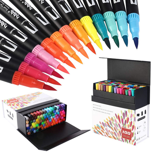 Tavolozza 80 Colors Art Markers Set for Kids & Adult Double Tipped