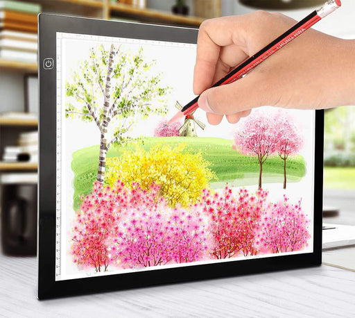 Molcey Flip Book Art Kit with A5 Light Pad - Paper