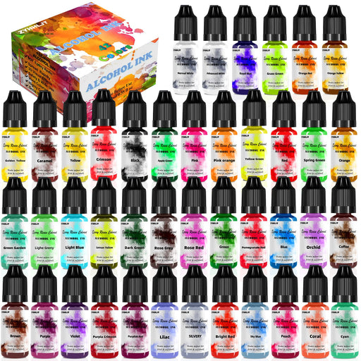 Liquidraw Acrylic Inks For Artists Set Of 10 Ink Set 35ml Professional