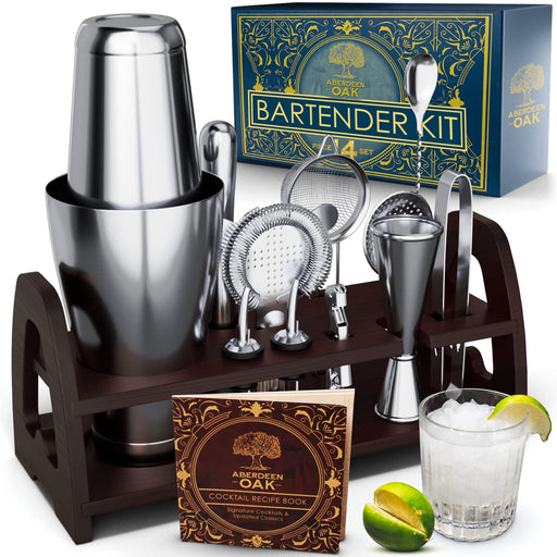 Touch of Mixology Bartenders Kit - Bar Set Cocktail Shaker Set - Cockt —  CHIMIYA