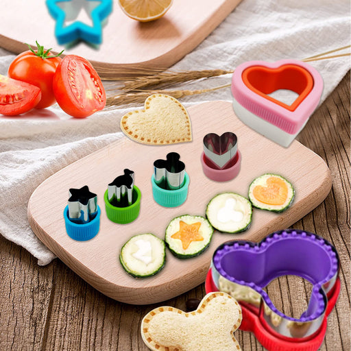 Uncrustable Sandwich Cutter and Sealer for Kids - Fangze 4 Pcs Decrust —  CHIMIYA